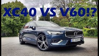 Volvo XC40 VS Volvo V60 Which One To Buy [upl. by Mckenna]