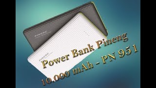 Pineng PN 951  Bateria Portátil Power Bank [upl. by Keraj]