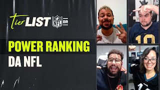 TIER LIST  OS MELHORES TIMES DA NFL  POWER RANKING [upl. by Gariepy872]