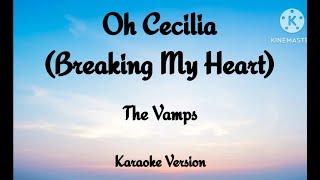 Cecilia  The Vamps ft Shawn Mendez Karaoke [upl. by Englis]