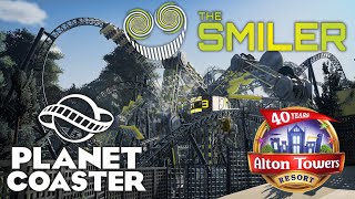 The Smiler Alton Towers  Planet Coaster [upl. by Munt]