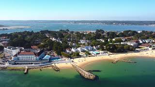 Sandbanks Drone Flight [upl. by Merralee872]