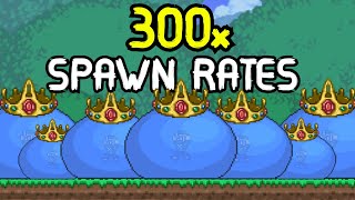 Terraria But Spawn Rates Are Set to 300X  PART 3 [upl. by Cailly]