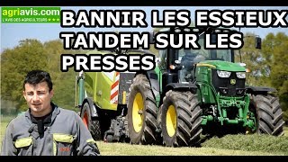 Ophélien Decorny donne son avis sur la presse enrubanneuse Claas Rollant 455 UniWrap [upl. by Dorian134]