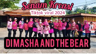 Senam Kreasi DJ MASHA AND THE BEAR  VIRAL TIKTOK 2024  Grup Senam Ambyar Agro Krisan [upl. by Enajaras]