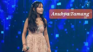 phool lai sodhe  Anuhya Tamang voice kids subscribe nepal love support viralvideo [upl. by Navak]