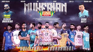 ALL OPEN VOLLEYBALL TOURNAMENT  MUKERIAN  FineSportsLive [upl. by Ardua]