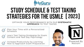 Create an Efficient USMLE Dedicated Study Schedule 2023 using Notion 🔥 [upl. by Erdman]