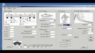 software for the selection of steel laminated elastomeric bearings for EU bridges  isolation [upl. by Harak]