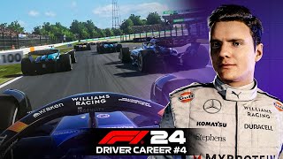 OVERTAKING PEREZ OVER THE GRASS  F1 24 Driver Career 4 [upl. by Cuyler93]