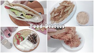 Food Diaries  Tortilla Wrap French Fries Cheese Sauce Homemade Chips amp More  I Lunadrella [upl. by Calen]