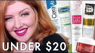 Best Drugstore Eye Creams That Actually Work amp WHY [upl. by Aerdnod]