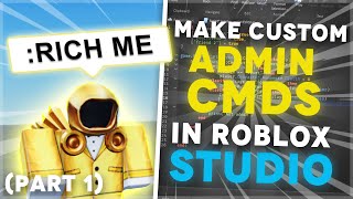 How to Script ADMIN COMMANDS on ROBLOX 2024 [upl. by Entwistle]