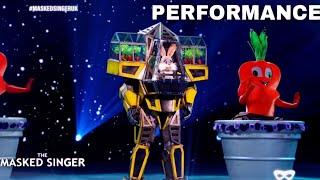 Robo Bunny Sings quotSaving All My Love For Youquot by Whitney Houston  The Masked Singer UK  Season 3 [upl. by Mehta]