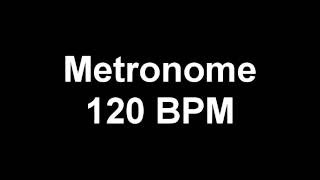 120 BPM Metronome 10 min [upl. by Adnor]