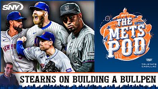 Mets president David Stearns explains his strategy for building a bullpen  The Mets Pod  SNY [upl. by Gabbie789]