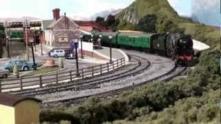 Hornby Crewkerne model steam loco with DCC sound [upl. by Lerner487]