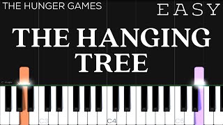 The Hanging Tree  The Hunger Games Mockingjay  EASY Piano Tutorial [upl. by Eninotna]