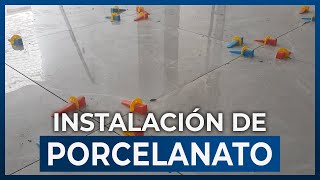 ¿CÓMO INSTALAR PORCELANATO O MAYOLICA EN TU VIVIENDA [upl. by Niamjneb897]