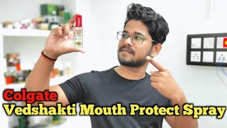 Colgate Vedshakti Mouth Protect Spray Uses Benefits Side effect Price  Usefullproducts [upl. by Edra202]