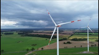 Windpark bei Demmin V112  DJI mini 3 [upl. by Eidok]