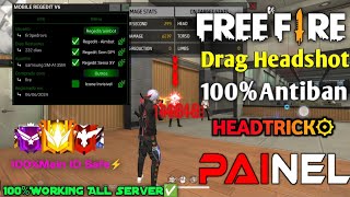 OB46 Update Headtrick PANEL🔥Free fire 100Antiban Drag Headshot Rank Working Mobile  New Sensi Hack [upl. by Oine]