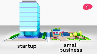 Startup vs Small Business What’s the difference  Startups 101 [upl. by Notselrahc729]