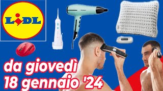 VOLANTINO LIDL DAL 18 GENNAIO SILVERCREST  BAGNOUFFICIO volantinolidl silvercrest nevadent [upl. by Yggep593]