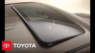 2007  2009 Tundra HowTo Moonroof  TroubleShooting  Toyota [upl. by Iatnahs317]