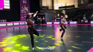 Yuliia Vlasenko  Myroslava Pienkina  DiscoDance World Championships 2024 [upl. by Oiramrej569]