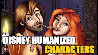 Disney Humanized Characters [upl. by Orravan840]