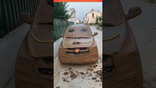 Hey Mina what did you do My new car will be covered in mud shortvideo amazing [upl. by Nevlin]