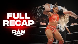 Full Raw highlights Nov 11 2024 [upl. by Mirabelle]