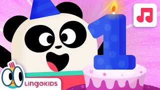 Happy Birthday Song for 1YearOlds 🎂1️⃣🎈 Songs for kids  Lingokids [upl. by Kamila]