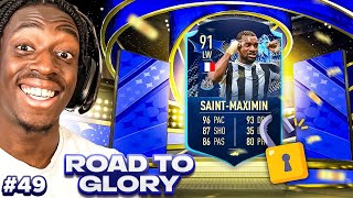 UNLOCKING TOTS MOMENTS SAINTMAXIMIN⚡️🤯 FIFA 23 RTG 49 [upl. by Nipsirc387]