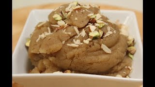 Atte Ka Sheera  Quick Desserts  Sanjeev Kapoor Khazana [upl. by Skillern591]