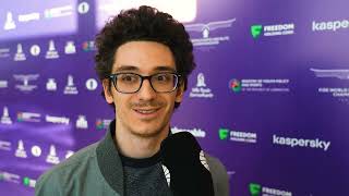 Fabiano Caruana quotTactical awareness is the most important thing in blitzquot [upl. by Iliram]