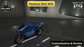 Pegassi Bati 801  Customization amp Review in 10 min or less [upl. by Ynaffad]