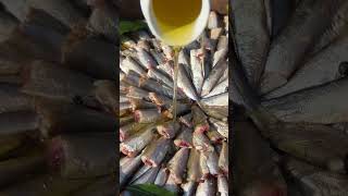 How to cook sprats at home Recipe for natural canned fish [upl. by Eidnahs]