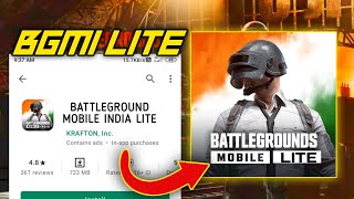 BGMI LITE  BATTLEGROUND MOBILE INDIA LITE  BGMI LITE DOWNLOAD LINK  bgmi lite news  RehanZone [upl. by Roux]