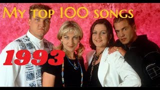 My top 100 songs of 1993 [upl. by Sheepshanks]