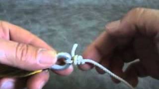 Fly Fishing Knots The Clinch amp Improved Clinch Knots [upl. by Sairahcaz543]