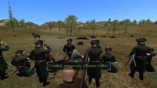 Mount amp Blade With Fire and Sword  Cossack rifles [upl. by Jeanelle550]