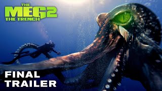 THE MEG 2 THE TRENCH – Final Trailer 2023 Warner Bros [upl. by Dnumyar264]