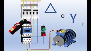 Cómo y cuándo conectar un motor trifásico de 6 puntas en delta yo estrella [upl. by Hewet23]