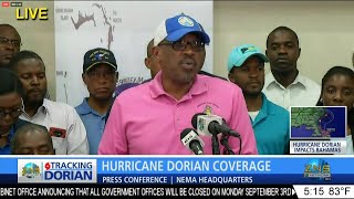 Prime Minister confirms 5 dead in Bahamas following Hurricane Dorian  AFP [upl. by Cathyleen]