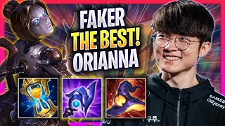 FAKER THE BEST ORIANNA IN KOREA SOLOQ  T1 Faker Plays Orianna MID vs Sylas  Season 2023 [upl. by Lraed982]