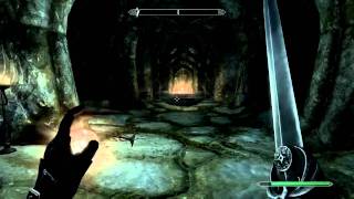 Skyrim Walkthrough Ep 33 Ironbind Barrow Spirit Become Ethereal [upl. by Inanak]