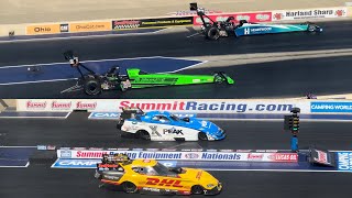 Top Fuel amp Funny Car  Round 1 Eliminations  2023 NHRA Summit Nationals  Norwalk OH [upl. by Brunella613]