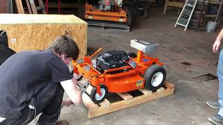 Look how FAST we put together a ROBOT LAWN MOWER [upl. by Notsirt543]